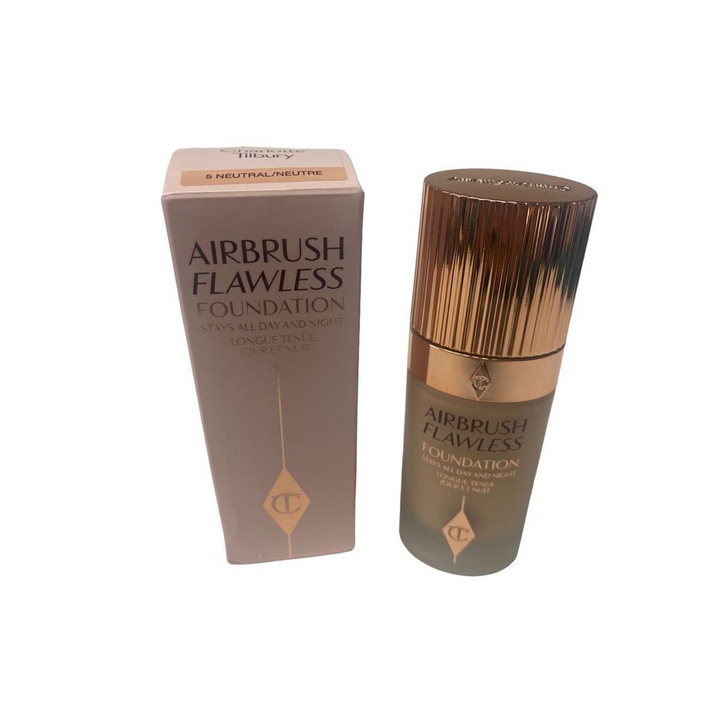 Charlotte Tilbury Airbrush Flawless Foundation in 5 Neutral (READ)